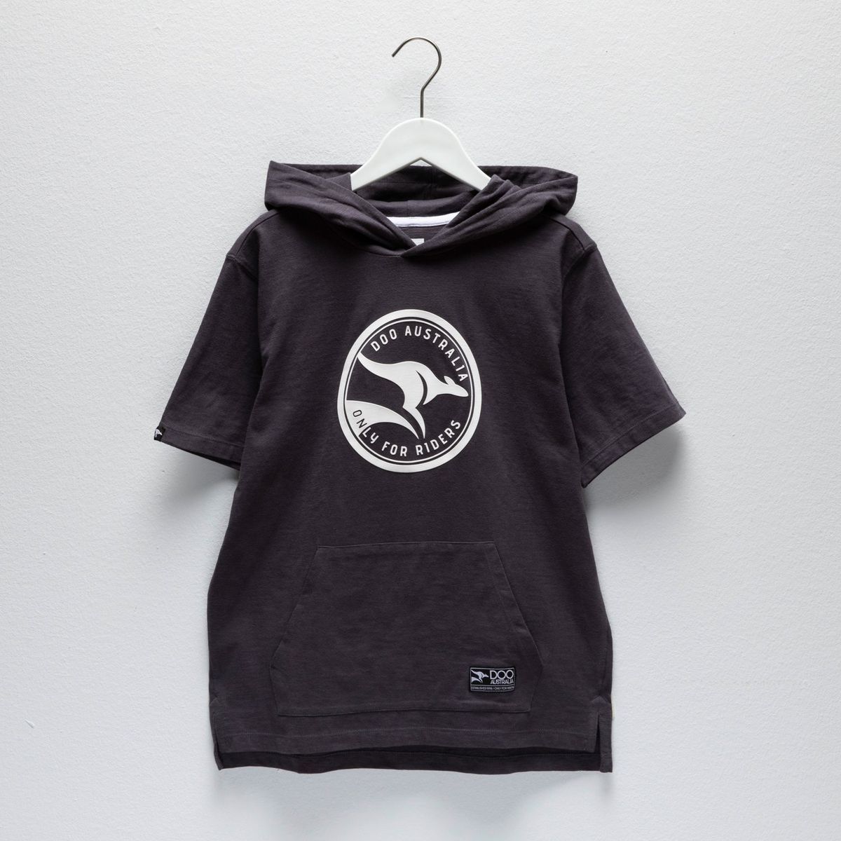 DOO AUSTRALIA - Polera Doo Australia Niño Algodón Manga Corta con Gorro