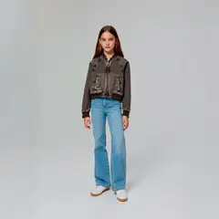 ELEVEN - Chaqueta Bomber Algodón Manga Larga Niña
