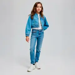 ELEVEN - Chaqueta Bomber Algodón Manga Larga Niña