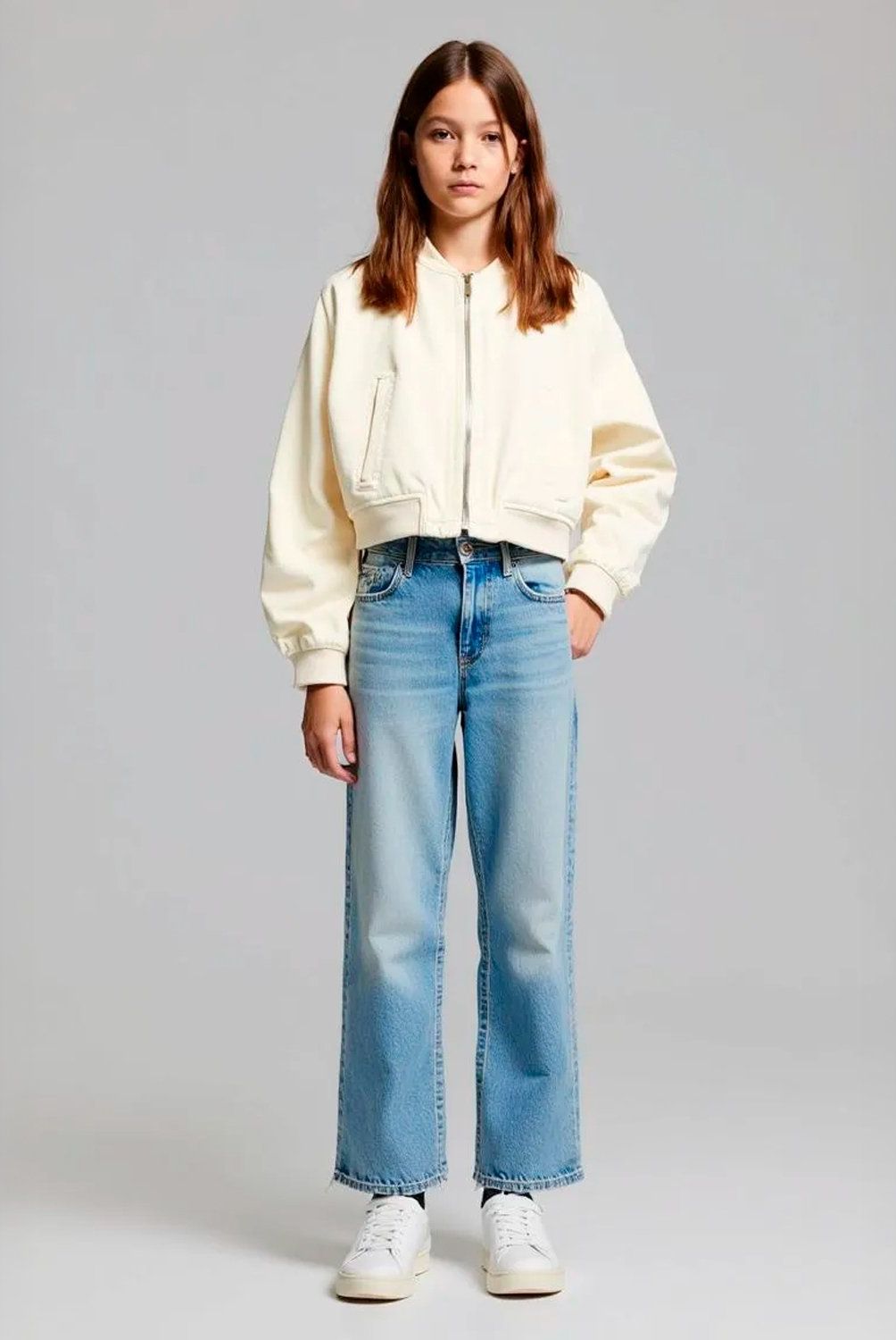 ELEVEN - Chaqueta Eleven Bomber Algodón Manga Larga Niña