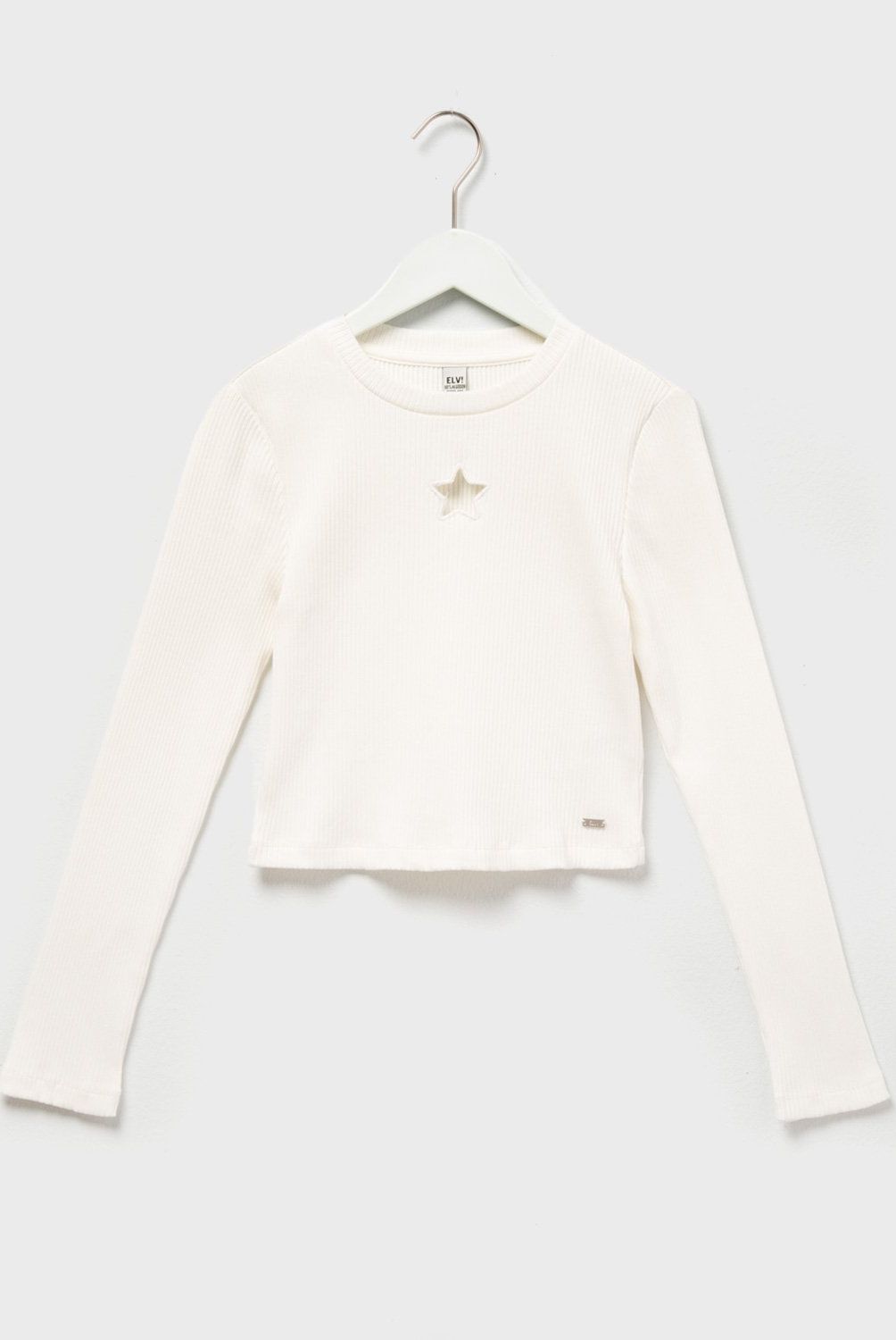 ELEVEN - Polera Manga Larga Niña Eleven Capri Diseño Flores