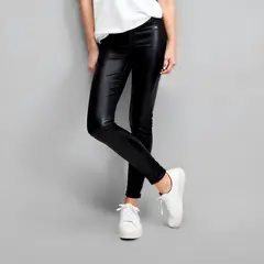 ELEVEN - Calzas Niña Skinny Estampadas Tiro Medio