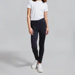 ELEVEN - Calza Estampada Tiro Medio Niña