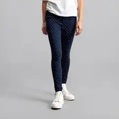 ELEVEN - Calza Estampada Tiro Medio Niña