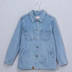 DOO AUSTRALIA - Chaqueta Denim Manga Larga Niña Algodón