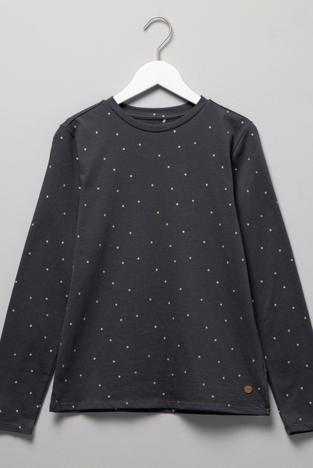 ELEVEN - Polera Manga Larga Algodón Estampada Eleven Niña