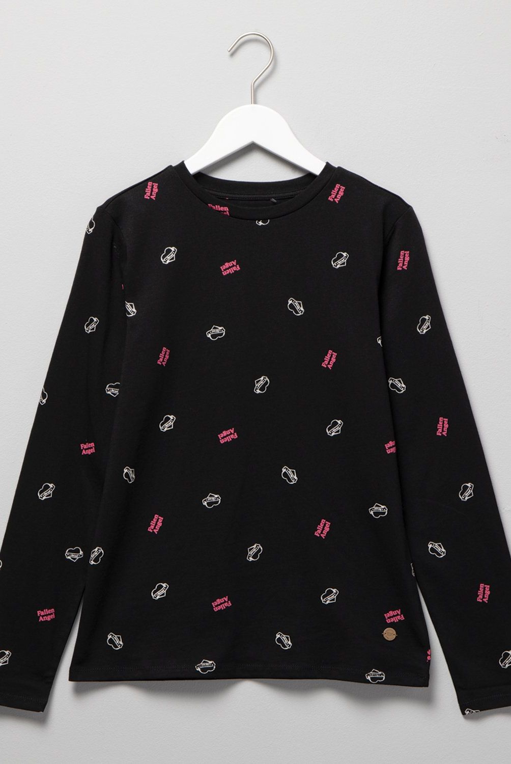ELEVEN - Polera Manga Larga Algodón Estampada Eleven Niña