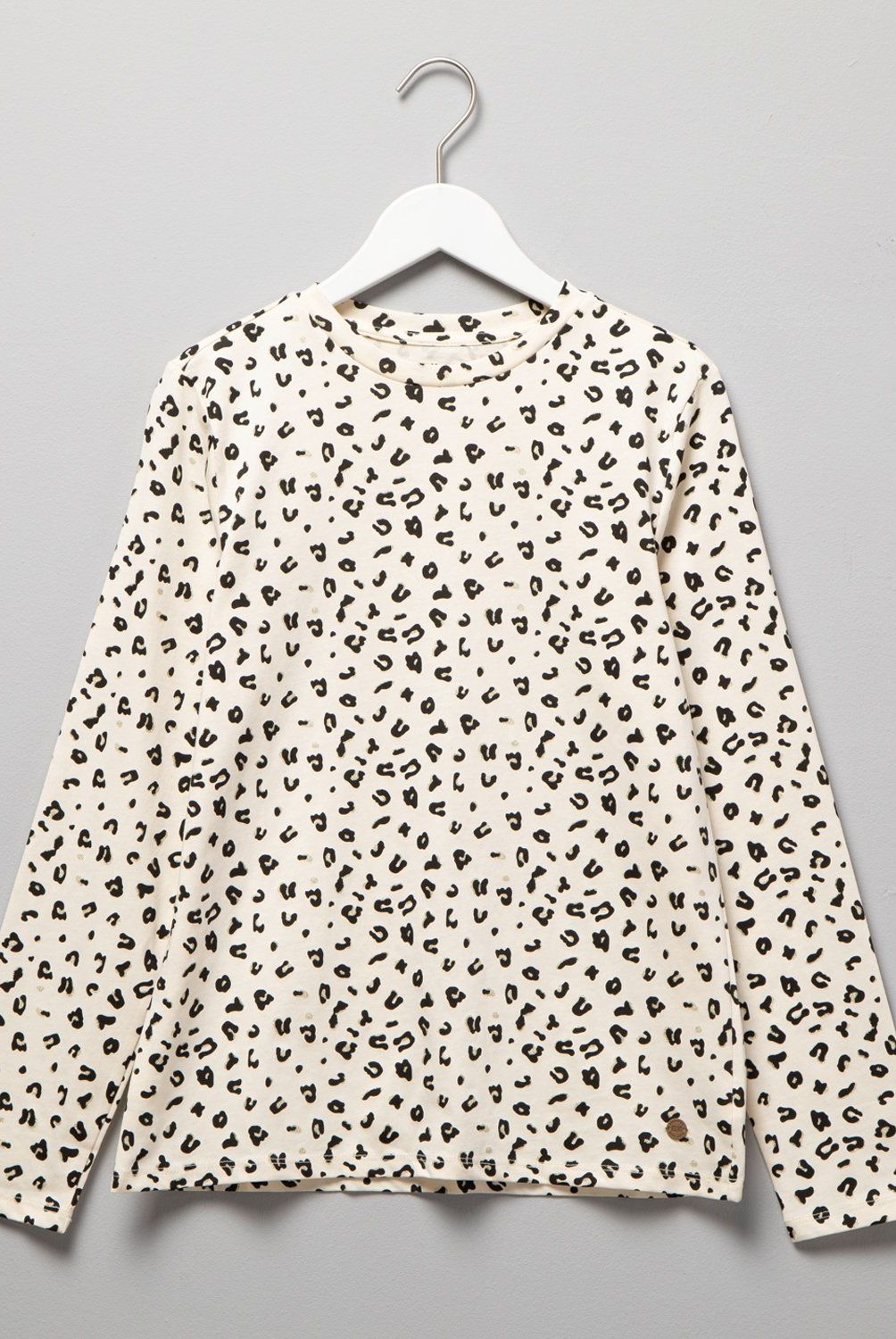 ELEVEN - Polera Manga Larga Algodón Estampada Eleven Niña