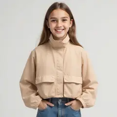ELEVEN - Chaqueta Niña Diseño Animal Print Casual