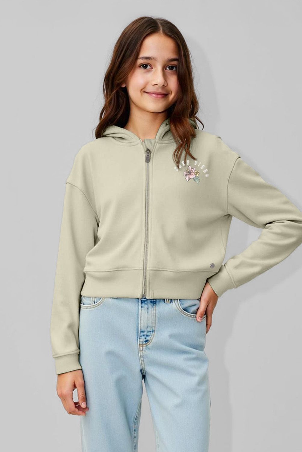 DOO AUSTRALIA - Polerón Algodón con Diseño Doo Australia Niña Manga Larga