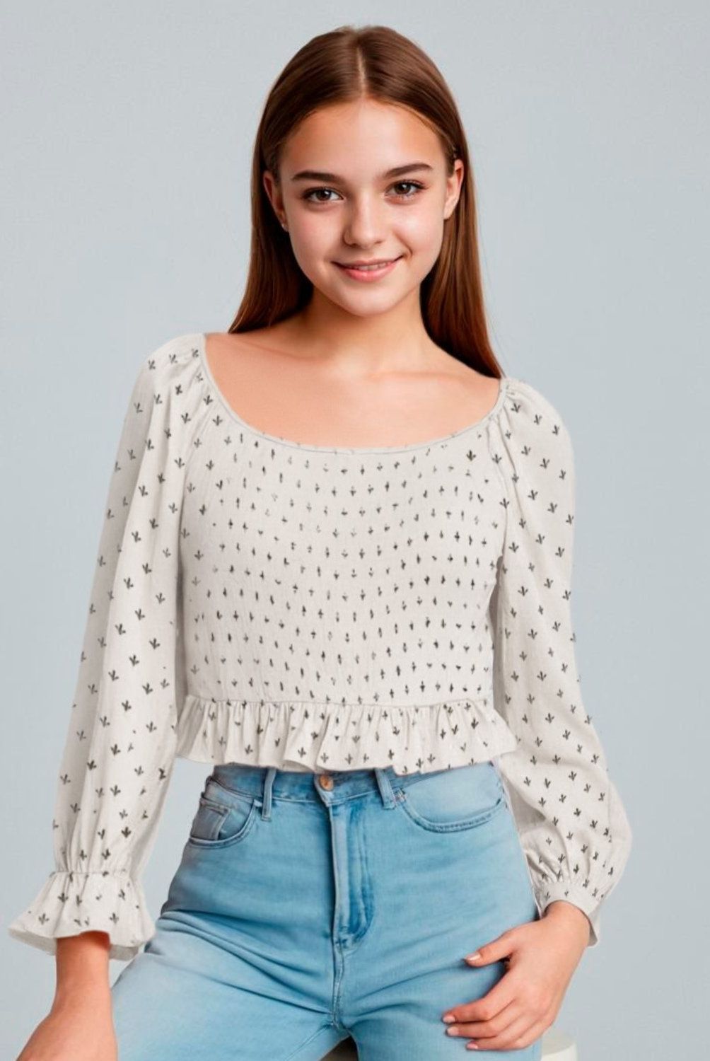 ELEVEN - Blusa Casual Eleven Niña Manga Larga