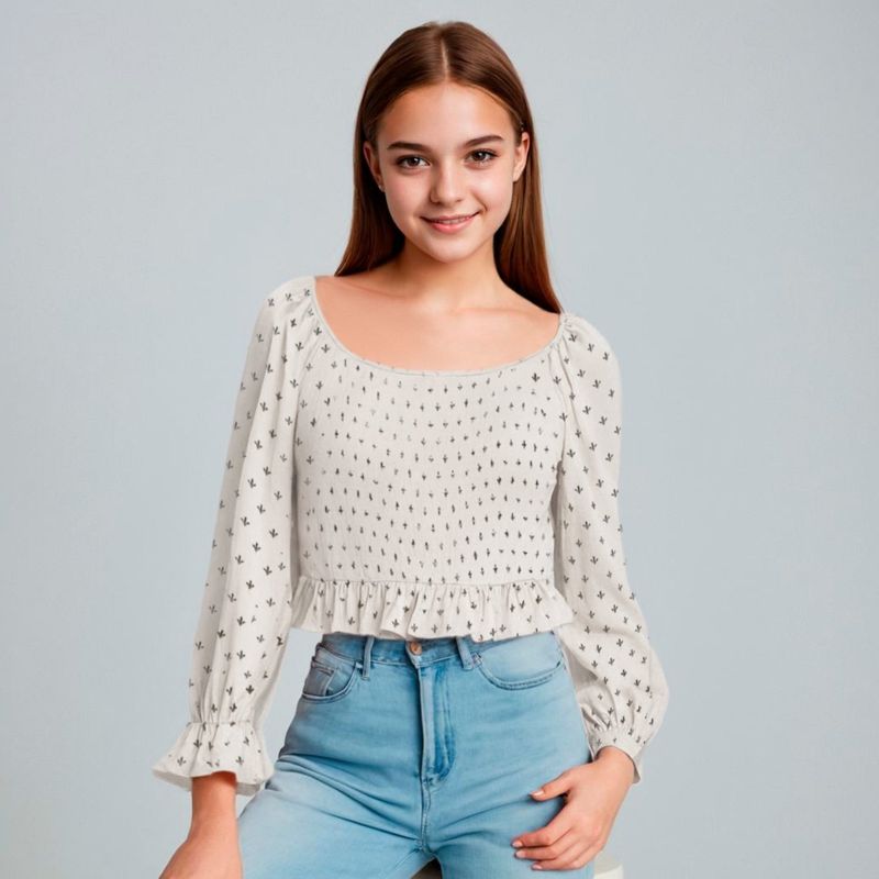 ELEVEN - Blusa Casual Eleven Niña Manga Larga