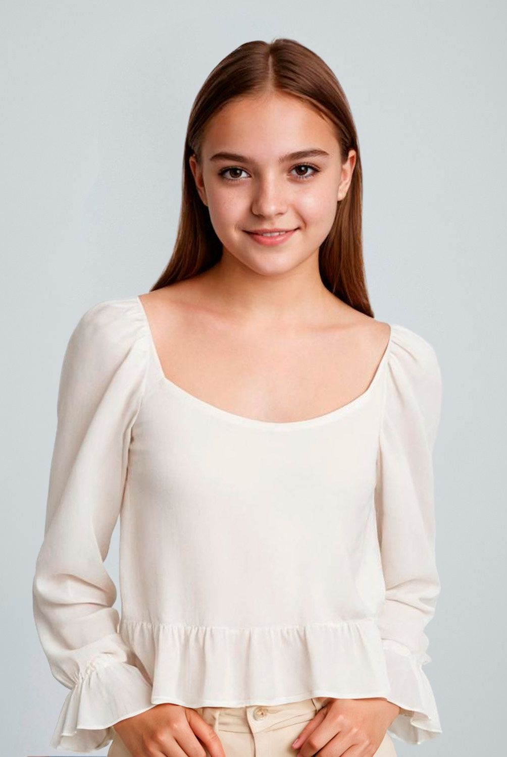 ELEVEN - Blusa Casual Eleven Niña Manga Larga