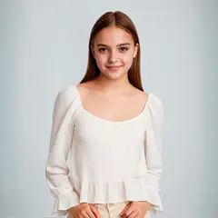 ELEVEN - Blusa Casual Niña Manga Larga