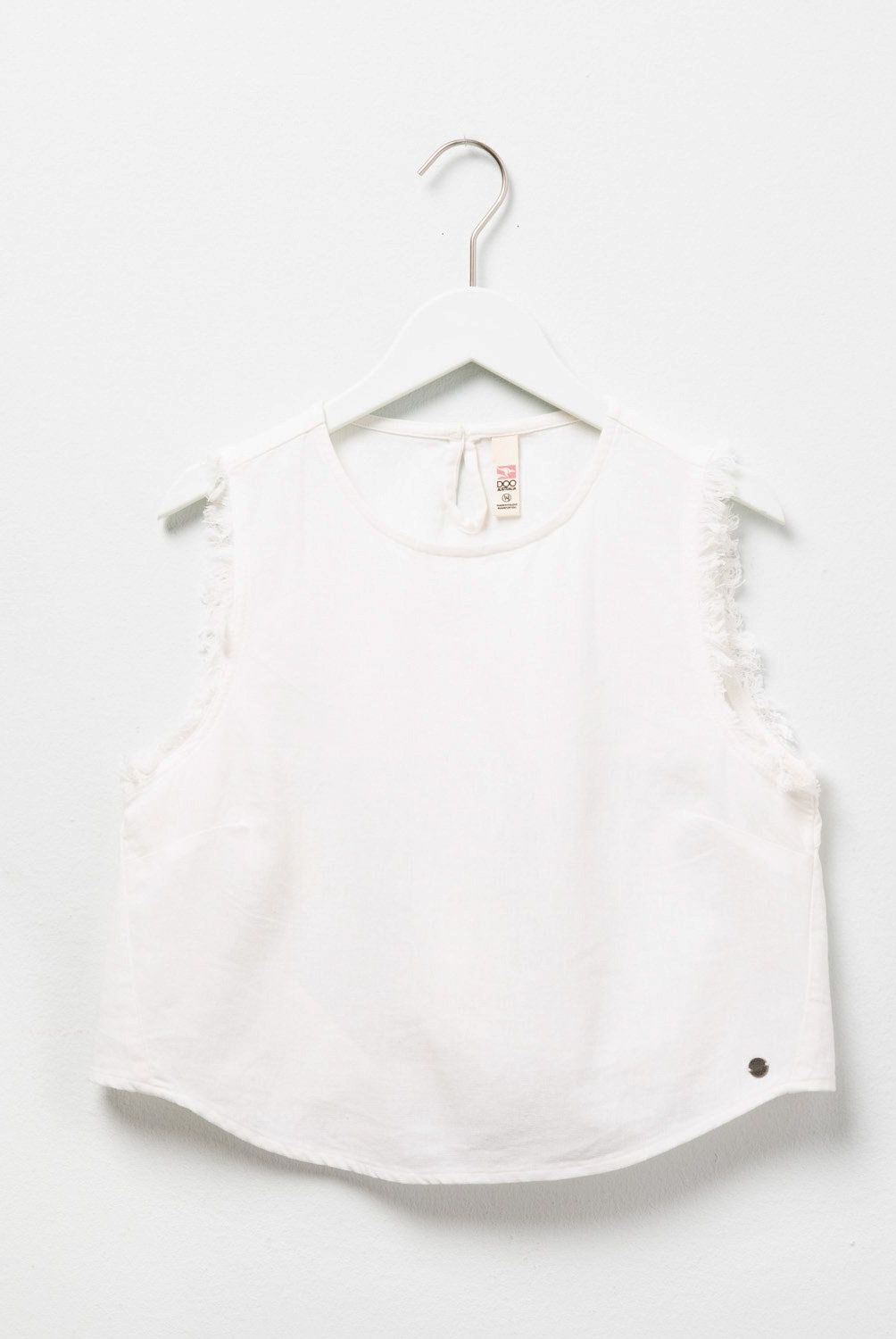 DOO AUSTRALIA - Blusa Niña Doo Australia Casual Lino Manga Corta