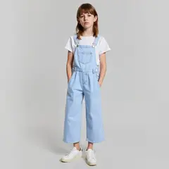 ELEVEN - Jardinera Casual para Niña de Algodón