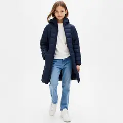 ELEVEN - Parka Casual para Niña Manga Larga Fit Long
