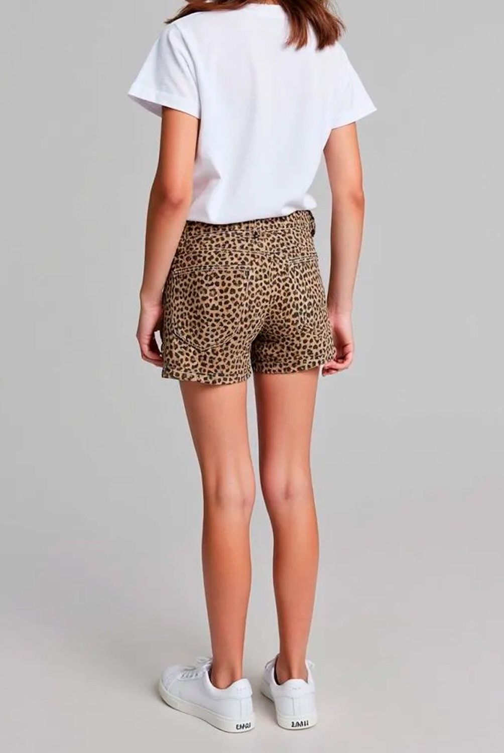 ELEVEN - Falda Eleven Casual Algodón Animal Print Niña