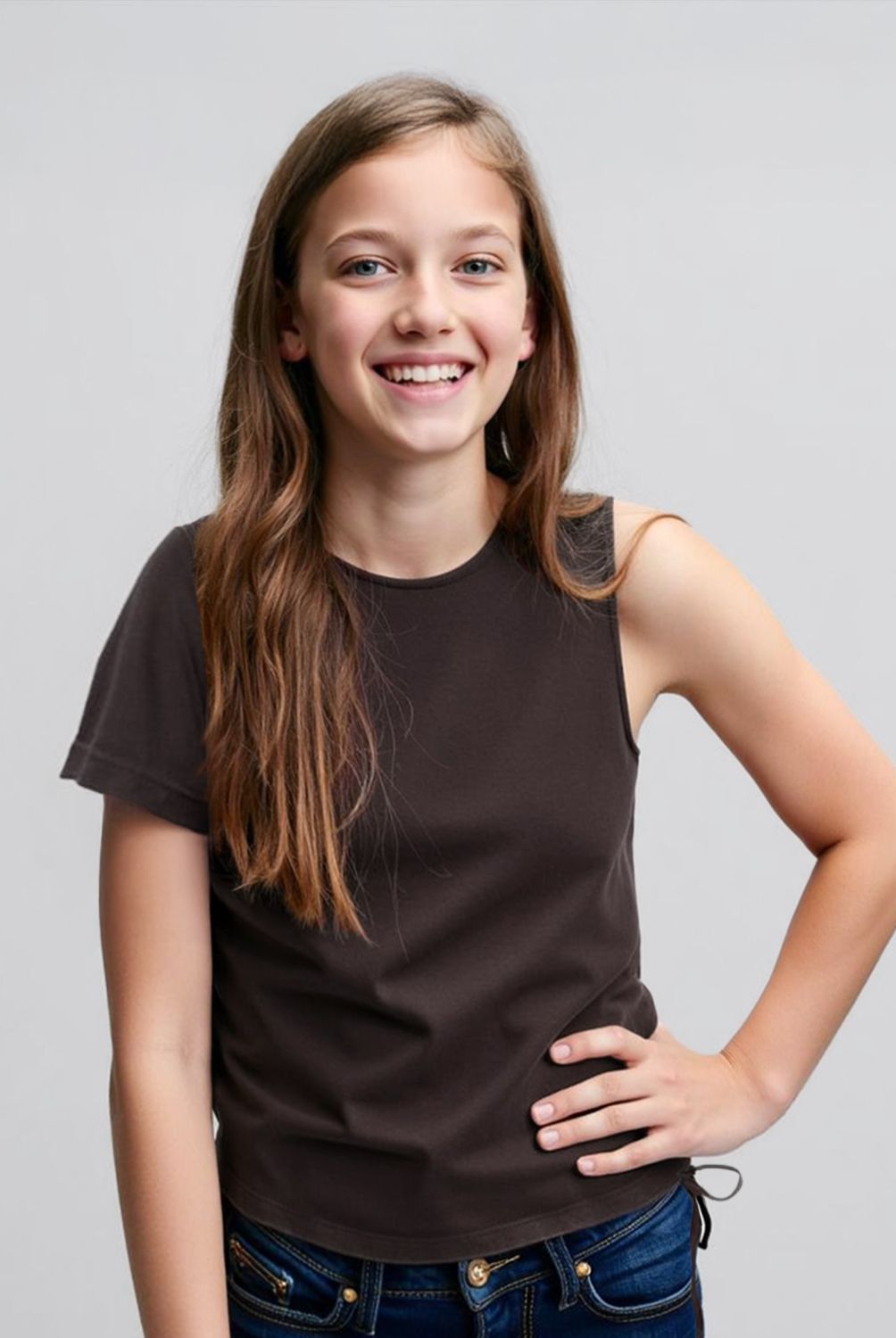 DOO AUSTRALIA - Polera Doo Australia Algodón Sin Mangas Niña