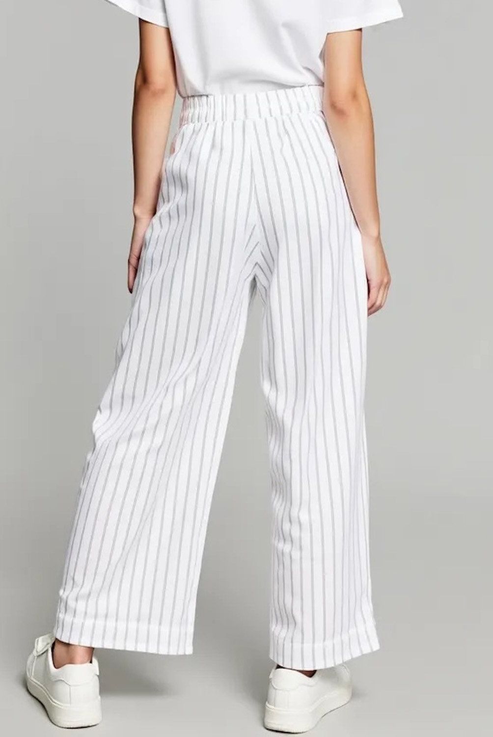 ELEVEN - Pantalón Eleven Casual Culotte Rayas Niña Algodón