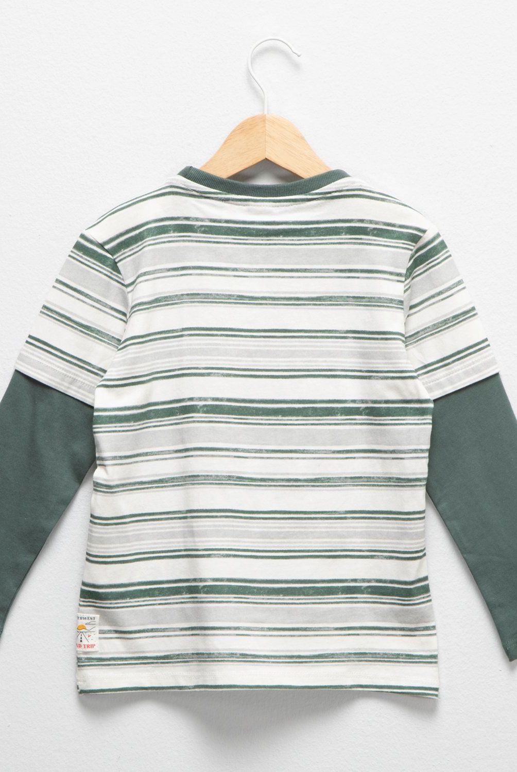 YAMP - Polera Manga Larga Algodón Niño Yamp Diseño Estampado