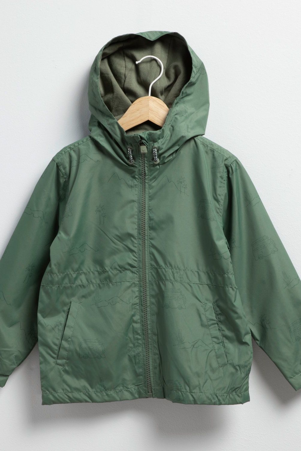 YAMP - Chaqueta Niño Yamp Estampada con Gorro