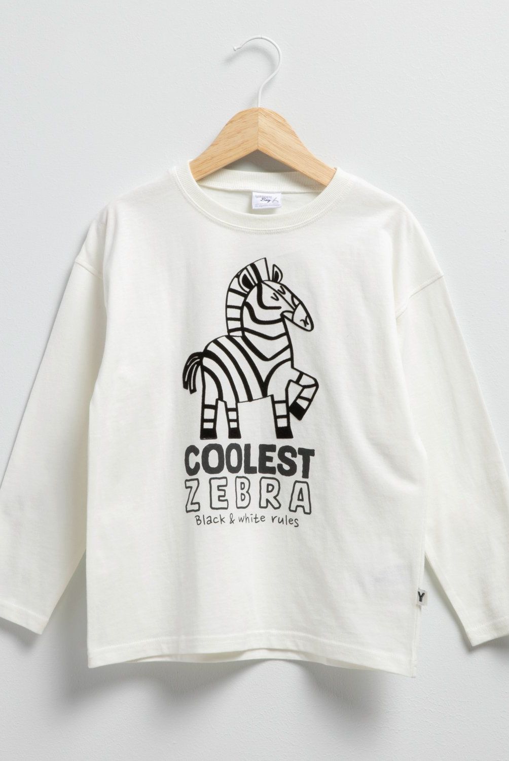 YAMP - Polera Manga Larga Algodón Niño Yamp Estampada