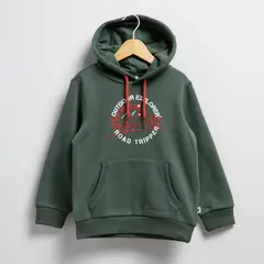 YAMP - Polerón Niño Polialgodón Estampado Skate Capucha