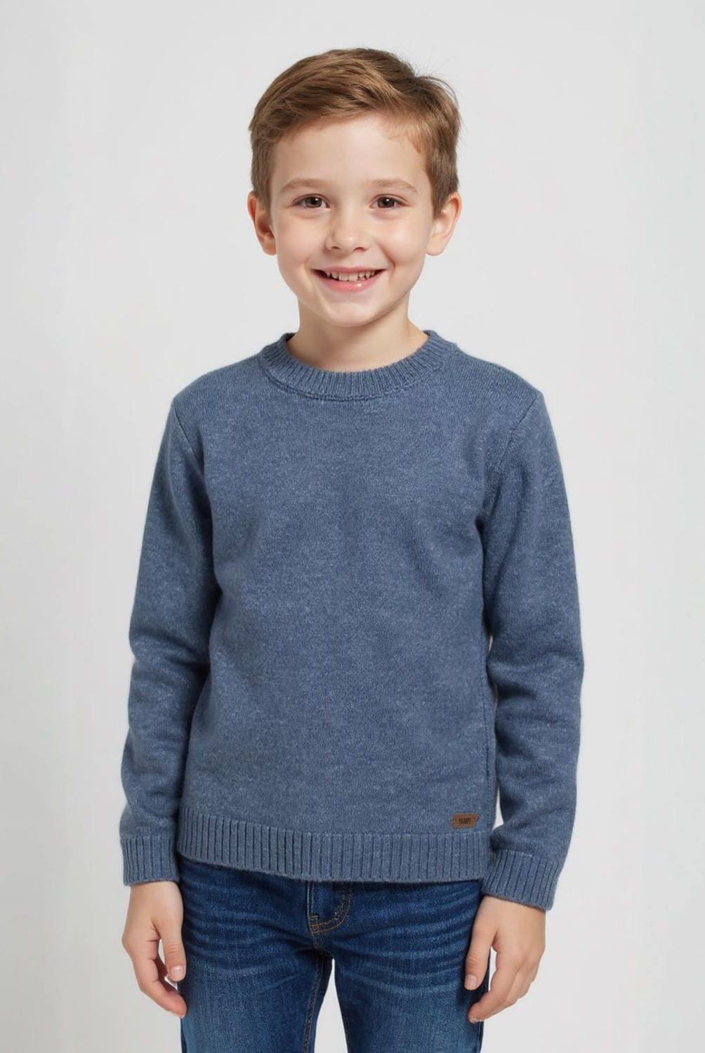 YAMP - Sweater Niño Yamp Liso Manga Larga