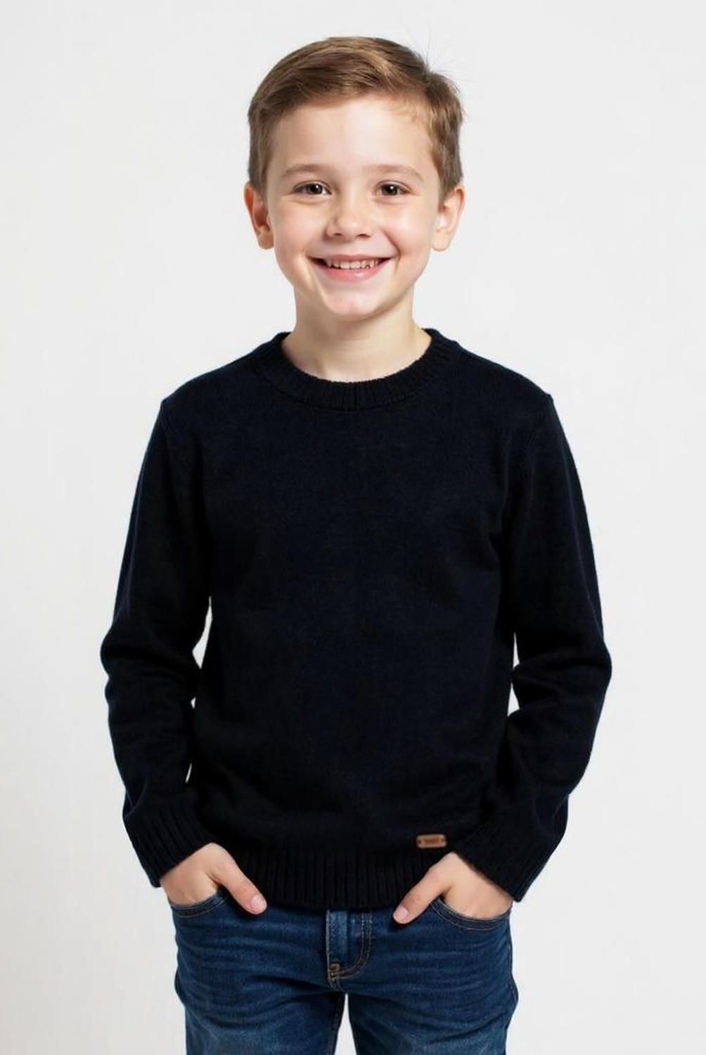 YAMP - Sweater Niño Yamp Liso Manga Larga