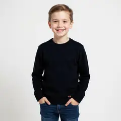 YAMP - Sweater Niño Liso Manga Larga