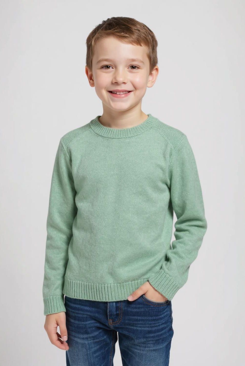 YAMP - Sweater Niño Yamp Liso Manga Larga