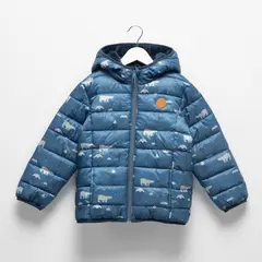 YAMP - Parka Con Capucha Forro Peludo Niño