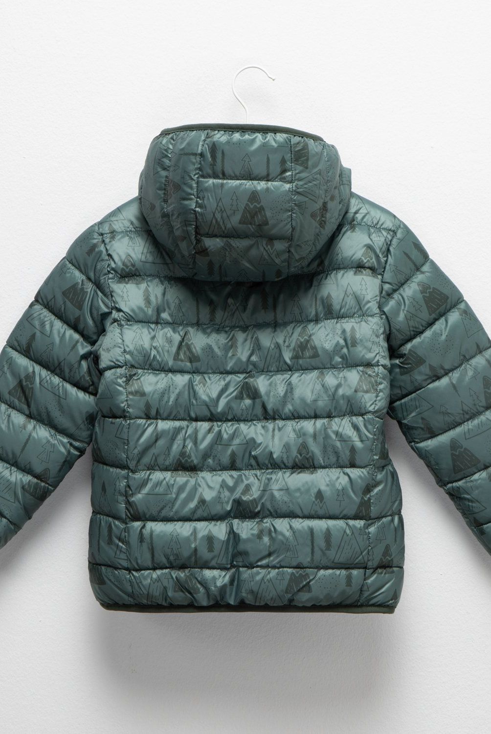 YAMP - Parka Niño Yamp Estampada con Capucha y Forro Peludo