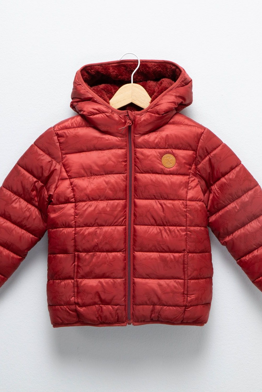YAMP - Parka Niño Yamp Estampada con Capucha y Forro Peludo