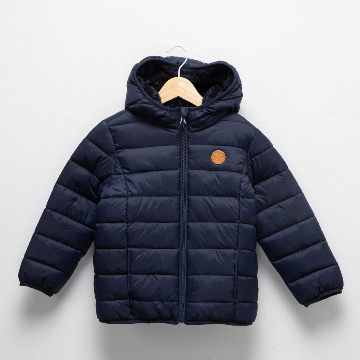 YAMP - Parka Niño Yamp Estampada con Capucha y Forro Peludo
