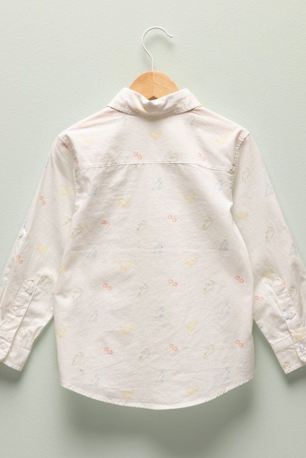 YAMP - Camisa Estampada Manga Larga Algodón Niño Yamp