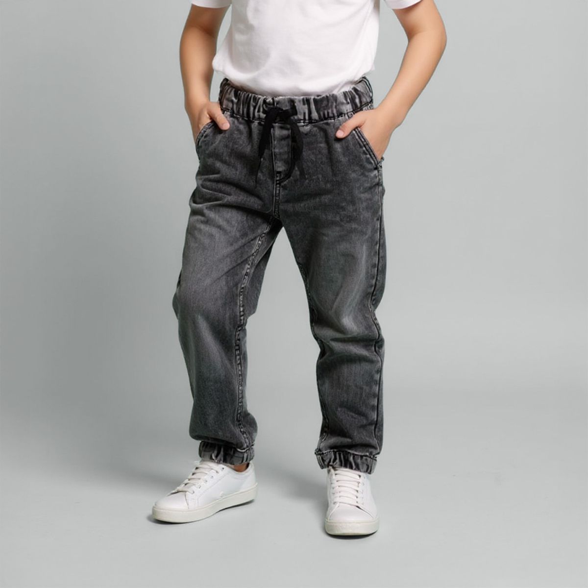 YAMP - Jeans Jogger Yamp Casual Algodón Niño