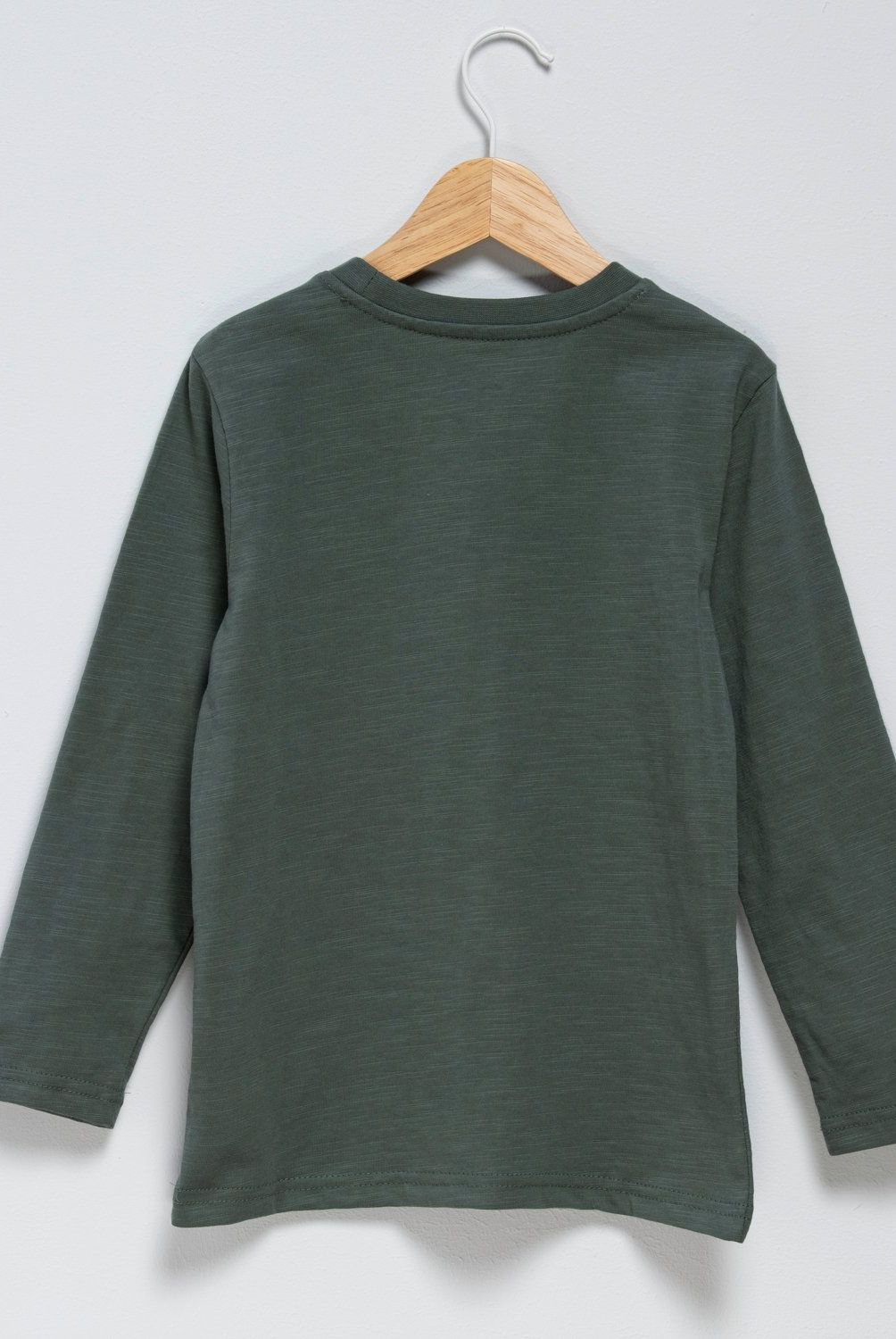 YAMP - Polera Manga Larga Algodón Niño Yamp Cuello Redondo