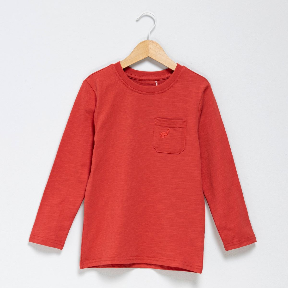 YAMP - Polera Manga Larga Algodón Niño Yamp Cuello Redondo