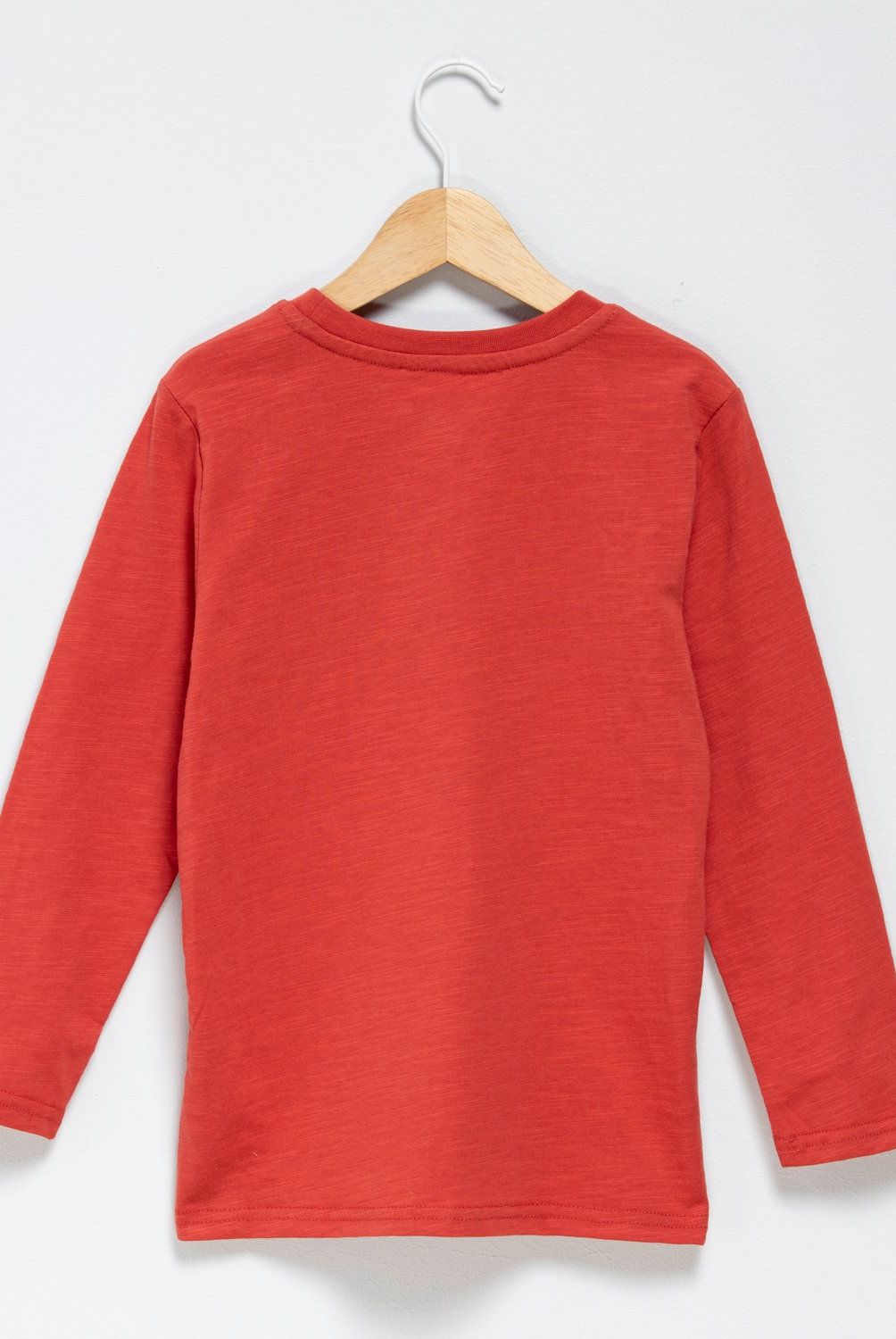 YAMP - Polera Manga Larga Algodón Niño Yamp Cuello Redondo