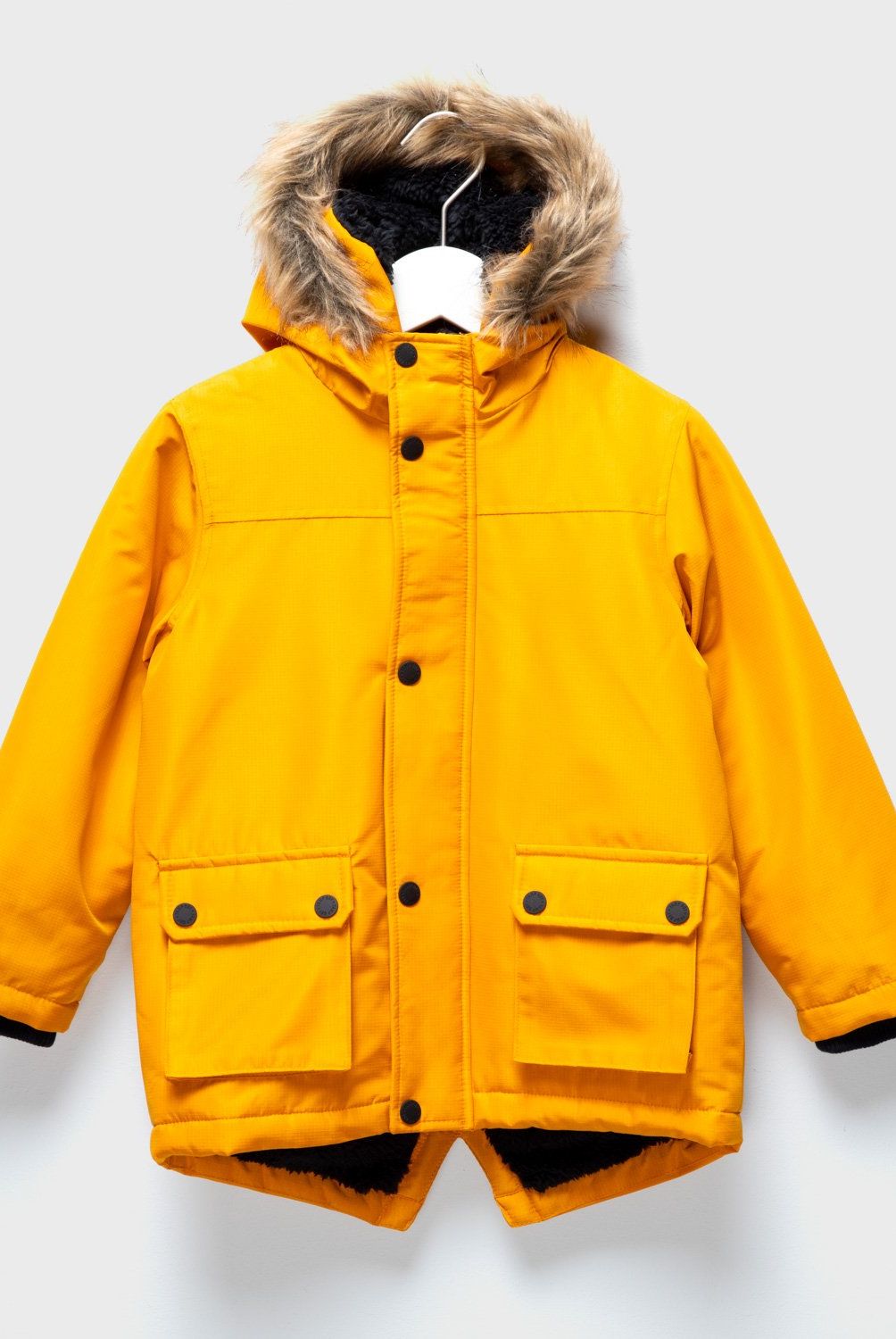 YAMP - Parka Yamp Con Capucha Y Forro Peludo Niño