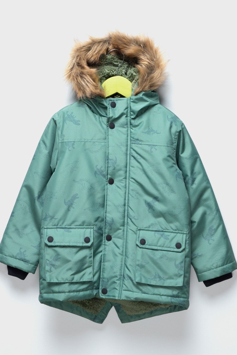 YAMP - Parka Yamp Con Capucha Y Forro Peludo Niño