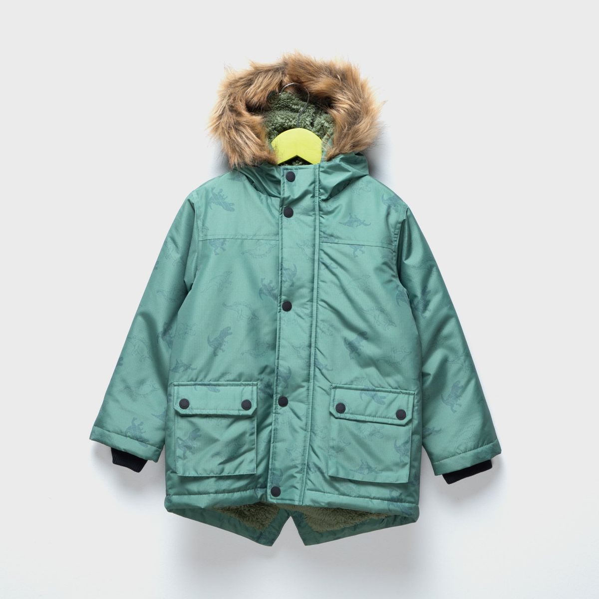 YAMP - Parka Yamp Con Capucha Y Forro Peludo Niño