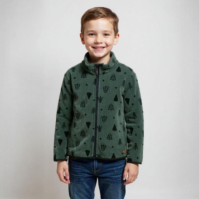 YAMP - Polerón Polar Niño Yamp Estampado Manga Larga