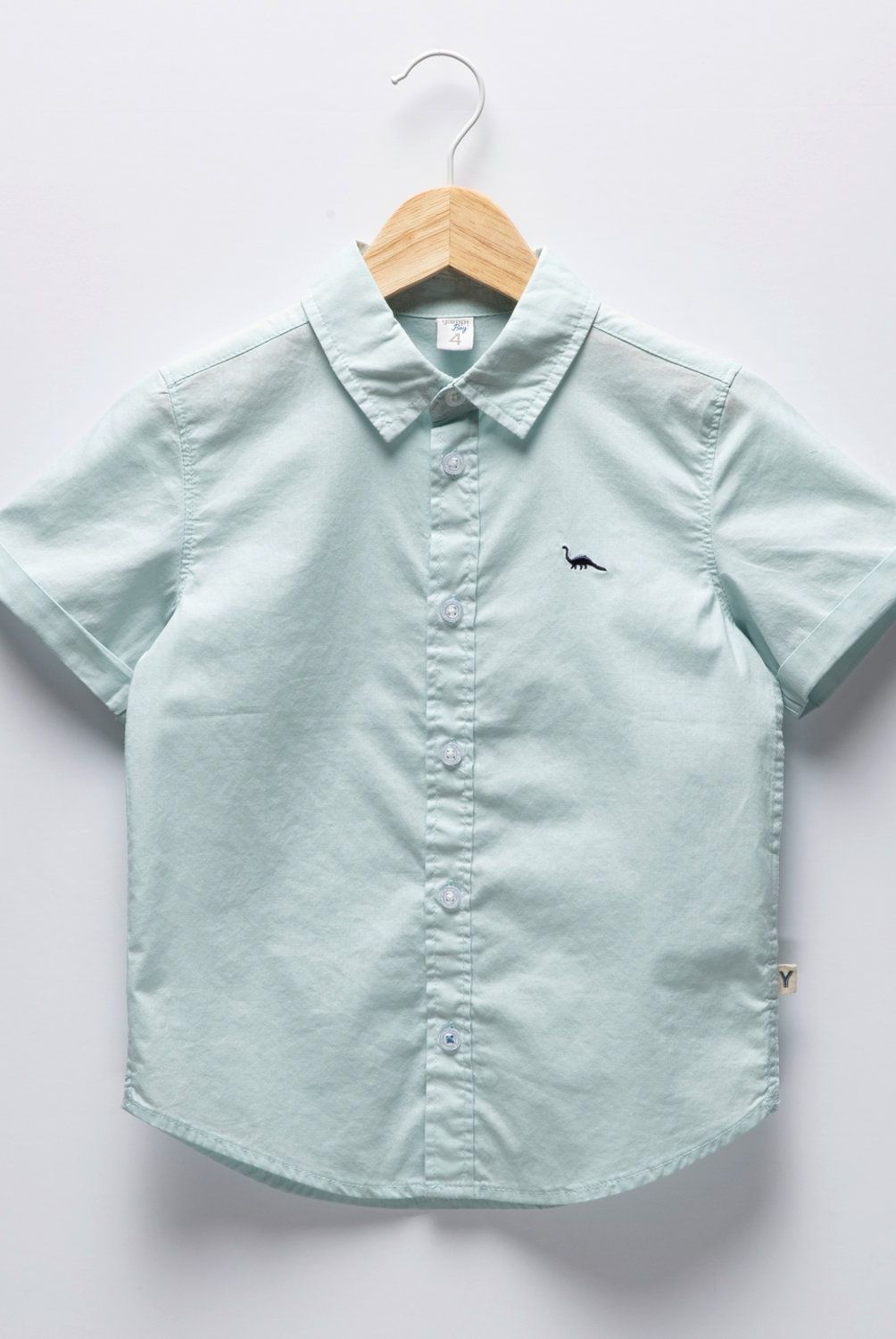 YAMP - Camisa Yamp Estampada Manga Corta Algodón Niño