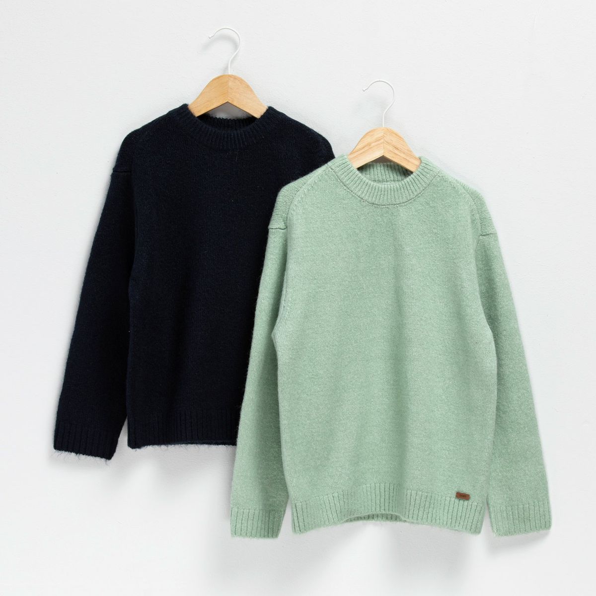 YAMP - Pack de 2 Sweaters Acrílico Niño Yamp Cuello Redondo