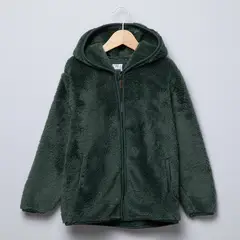 YAMP - Polerón Peludo Con Capucha Niño