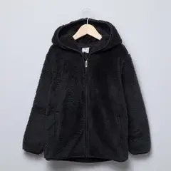 YAMP - Polerón Peludo Con Capucha Niño