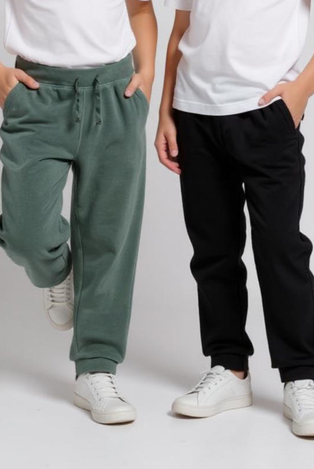YAMP - Pack 2 Pantalones de Buzo Polar Niño Yamp Jogger